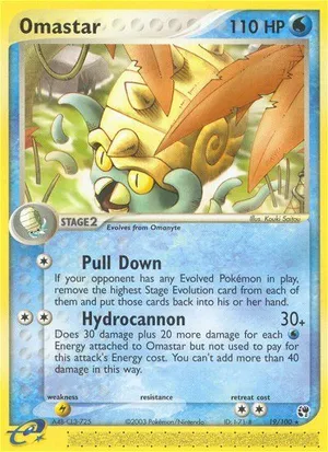 Omastar | Pokémon Cards and Details | pkmn.gg