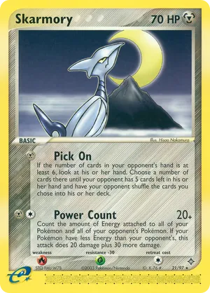 Skarmory | Pokmon Cards and Details | pkmn.gg