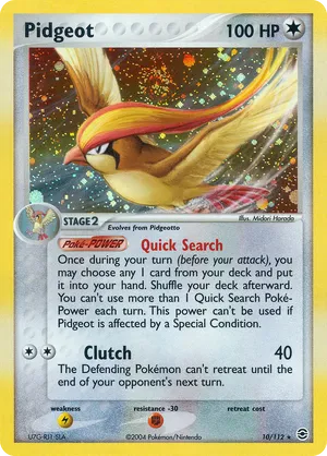 pidgeot pokemon card value - Pidgeot-EX (64/108) - XY Evolutions Colorless Blustery Wind (120) You may discard a Stadium card in play. pidgeot pokemon card value Pidgeot