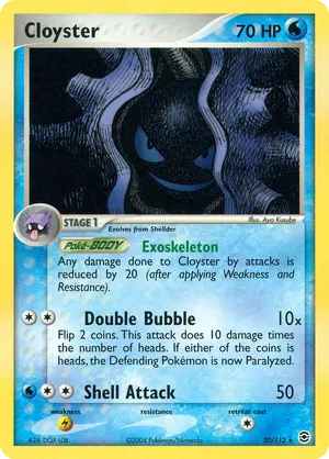 Most Expensive Cloyster Pokémon Cards