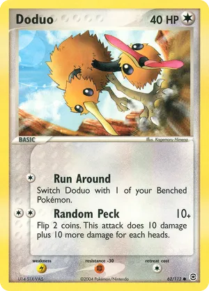 doduo pokemon card value Dodrio 085/165 - 151 Evolves from null Type Doduo 69/108 XY Evolutions Pokemon