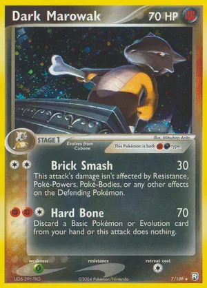 pokemon marowak card Marowak (52/130) [Base Set 2] – Pokemon Plug main image 0