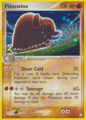 Piloswine | Pokémon Cards and Details | pkmn.gg