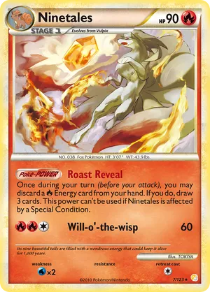 ninetales pokemon cards Ninetales Cards & Artwork