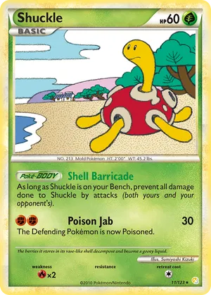 Shuckle ポケモンカード 2005年 CGC 10 Most Expensive Shuckle Pokémon Cards