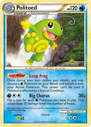 Politoed | Pokémon Cards and Details | pkmn.gg