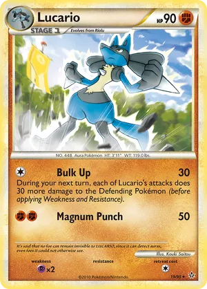 lucario pokemon cards Trading Card Game EX has been Knocked Out MEGA Lucario ex - 228/193