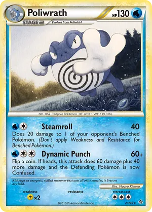 Most Expensive Poliwrath Pokémon Cards