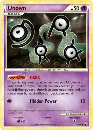 pokemon unknown card Unown V & Vstar 065/195- Silver Tempest - Ultra Rare Lot You cant use this power if your Bench is full Unown | Pokmon Cards and