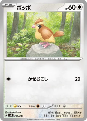 Pidgey | Pokémon Cards and Details | pkmn.gg