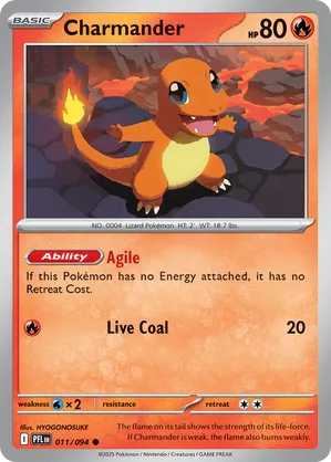 Charmander | Pokmon Cards and Details | pkmn.gg