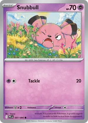 Snubbull | Pokémon Cards and Details | pkmn.gg