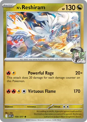 Reshiram | Pokémon Cards and Details | pkmn.gg