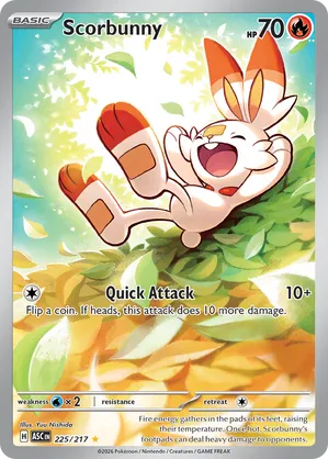 scorbunny pokemon card value Scorbunny - SWSH06: Chilling Reign [REVERSE HOLO]