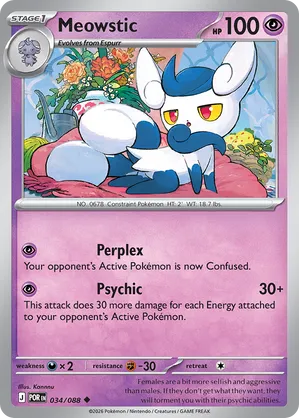 Meowstic | Pokmon Cards and Details | pkmn.gg