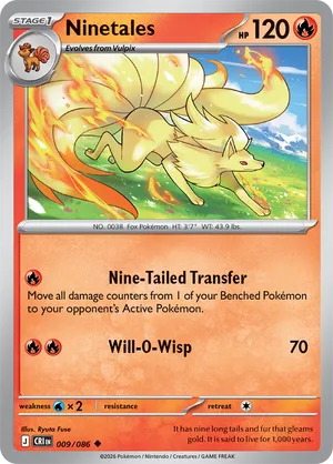 Ninetales | Pokémon Cards and Details | pkmn.gg