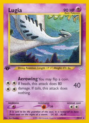 Lugia | Pokémon Cards and Details | pkmn.gg