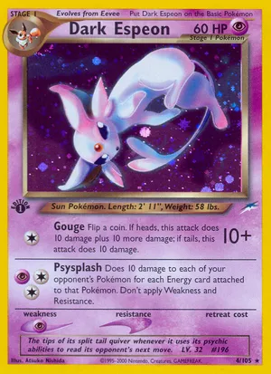 Espeon | Pokémon Cards and Details | pkmn.gg
