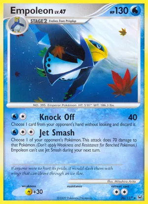 pokemon cards empoleon - (38/162) - XY Breakthrough Colorless Surf (50) Water Pokemon Trading Card Game Sun