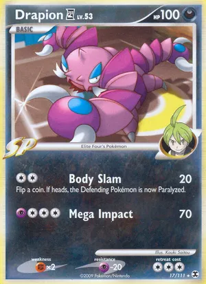 Drapion | Pokémon Cards and Details | pkmn.gg
