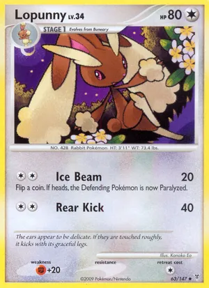 Lopunny | Pokémon Cards and Details | pkmn.gg