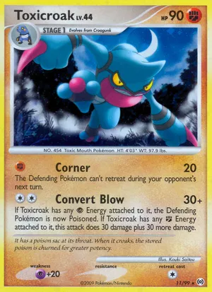 toxicroak ex pokemon card value - 102/106 Full Art Ultra Rare Px2 / None / 2 SV01 Most Expensive Toxicroak Pokmon Cards