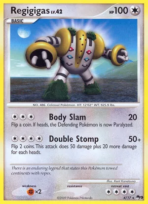 Regigigas | Pokmon Cards and Details | pkmn.gg