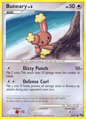 pokemon buneary card 212/264 / Common Card Type / HP / Stage Pokémon Buneary Pokemon | Mercari