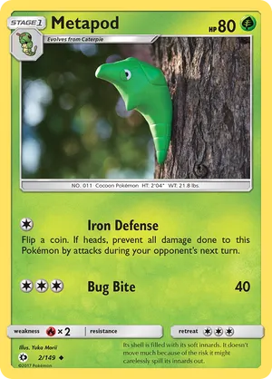 metapod pokemon card value - Battle Partners - Grass Ability Emerge Once during your turn (before your attack) Top 10 EXPENSIVE Metapod Pokémon