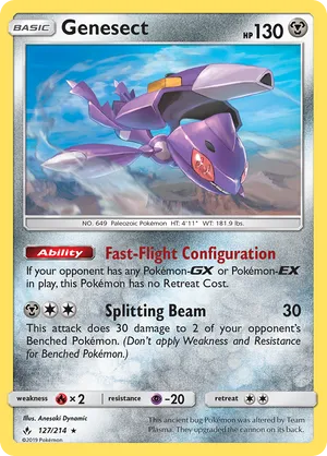 Genesect | Pokémon Cards and Details | pkmn.gg