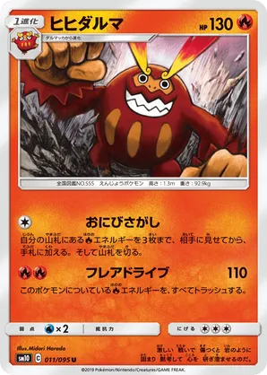 pokemon darmanitan card 3D Printed Ditto Pokémon Card – Print To Table main image 1