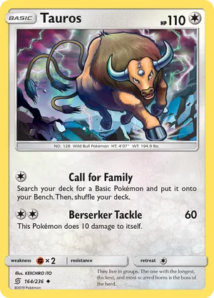 tauros pokemon card value Pokemon Cards: TAUROS 57/83 RARE # 5J61 – Archeron main image 1