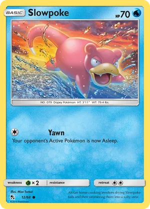 slowpoke pokemon card full art Slowpoke - 204/198 - Scarlet & Violet main image 1