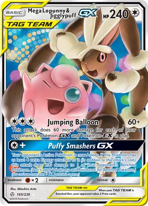 Mega Lopunny & Jigglypuff-GX