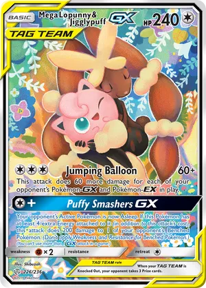 Mega Lopunny & Jigglypuff-GX