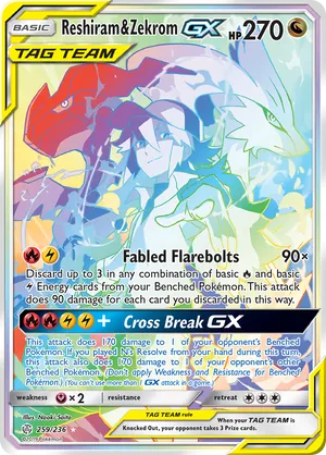 Reshiram & Zekrom-GX