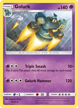 Golurk | Pokémon Cards and Details | pkmn.gg