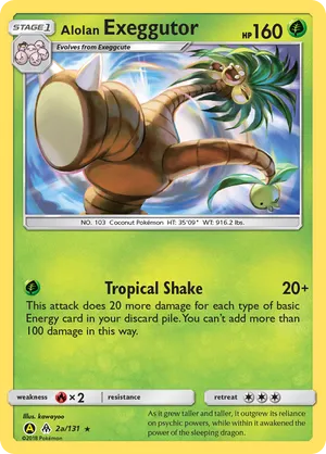 Exeggutor | Pokémon Cards and Details | pkmn.gg