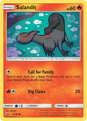 pokemon card salandit Pokemon TCG - Stellar Crown - #023/142 - Salandit
