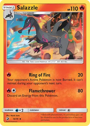 Salazzle | Pokmon Cards and Details | pkmn.gg