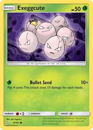 Exeggcute | Pokmon Cards and Details | pkmn.gg