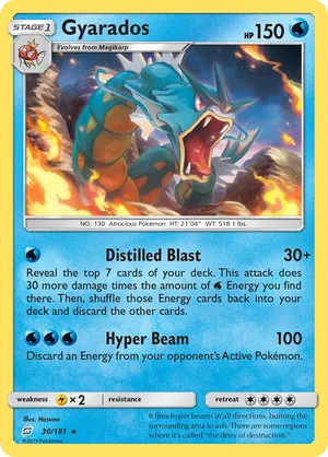 rare gyarados pokemon card Gyarados ex main image 0