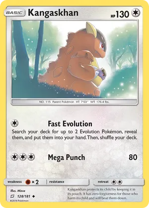 Kangaskhan | Pokmon Cards and Details | pkmn.gg
