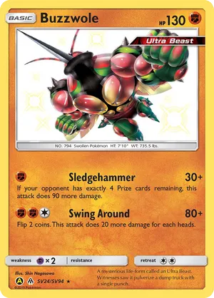 Buzzwole | Pokémon Cards and Details | pkmn.gg