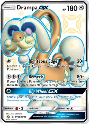 pokemon drampa card value GX - 115/145 Placeholder Image Provided Most Expensive Drampa Pokmon Cards