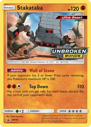 たかたか Most Expensive Stakataka Pokémon Cards
