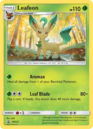 pokemon card leafeon V & Vstar Black Star Promo Set Colorless Retreat Cost POKÉMON CARD GAME s6a 070/069