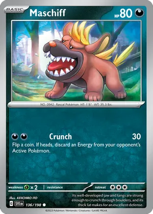 Maschiff | Pokémon Cards and Details | pkmn.gg