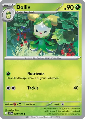 Dolliv | Pokmon Cards and Details | pkmn.gg