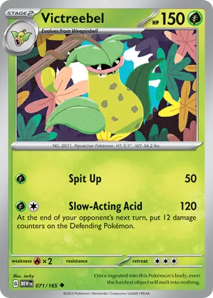 【楽天最安値に挑戦】 and Cards Pokémon | Victreebel Details pkmn.gg | ポケモンカードゲーム